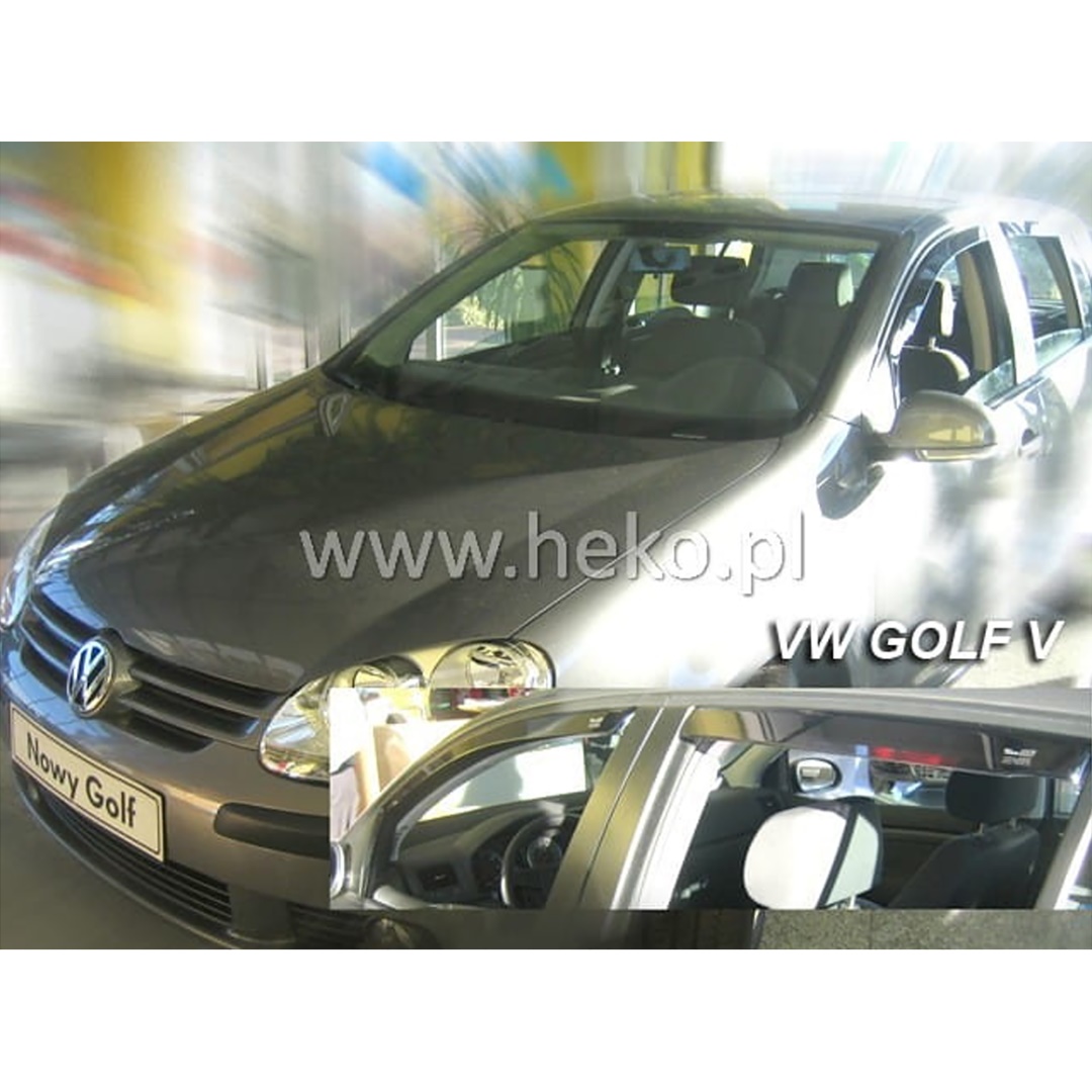 Ανεμοθραύστες VW Golf 5 5D Htb 2004-2008 της Heko Σετ 4τμχ Φιμέ 31150 1 ΑΝΕΜSET31150 1