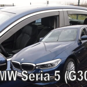 Ανεμοθραύστες BMW Serie 5 G30/G31 4D 2017-2023 Φιμέ Heko Σετ 4τμχ 11171