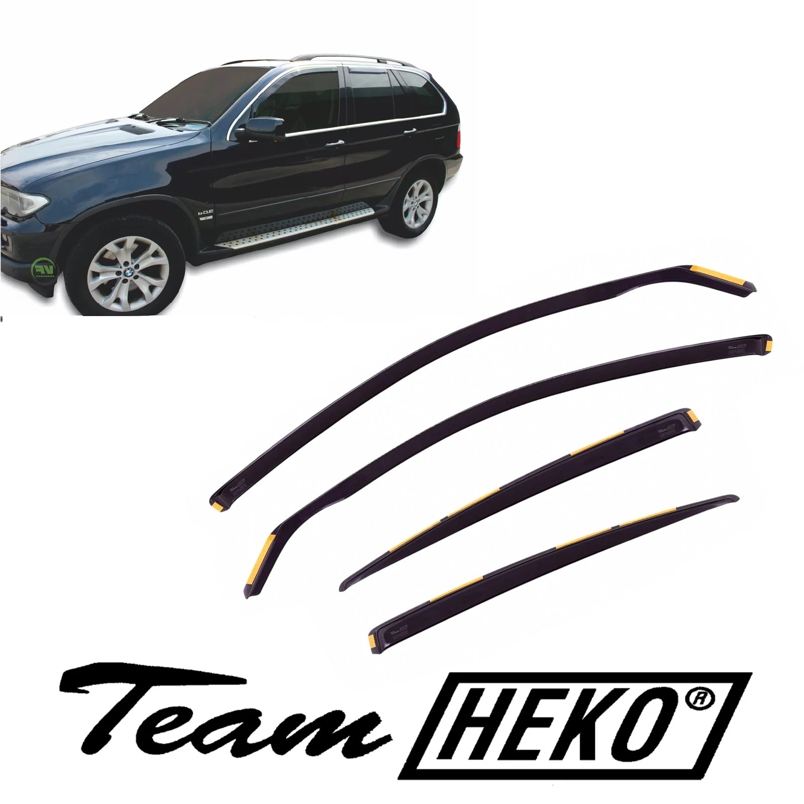 Ανεμοθραύστες BMW X5 E53 5D 2000-2006 Φιμέ Heko Σετ 4τμχ 11136 1 Ανεμοθραύστες BMW X5 E53 5D 2000-2006 Φιμέ Heko Σετ 4τμχ 11136