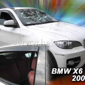 Ανεμοθραύστες BMW X6 E71 2007-2019 5D Φιμέ Heko Σετ 4τμχ 11142