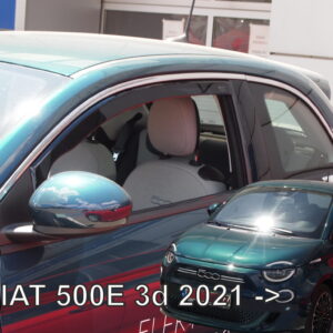 Ανεμοθραύστες Fiat 500 E 3D 2021+ Φιμέ Heko Σετ 2τμχ
