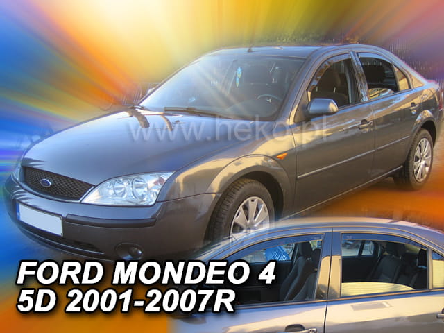 Ανεμοθραύστες Ford Mondeo 5D LTB/4D Sedan 2001-2007 Φιμέ Heko Σετ 4τμχ 15232 1 Ανεμοθραύστες Ford Mondeo 5D LTB/4D Sedan 2001-2007 Φιμέ Heko Σετ 4τμχ 15232