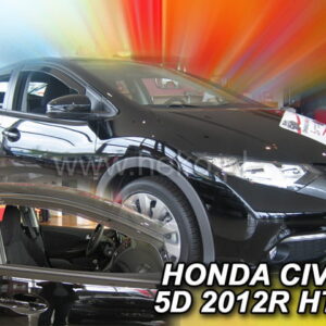 Ανεμοθραύστες Honda Civic IX 5D 2012-2016 / Civic Tourer 5D 2014+ Φιμέ Heko Σετ 2τμχ 17162