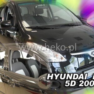 Ανεμοθραύστες Hyundai i10 5D 2007-2013 Φιμέ της Heko Σετ 2τμχ 17251