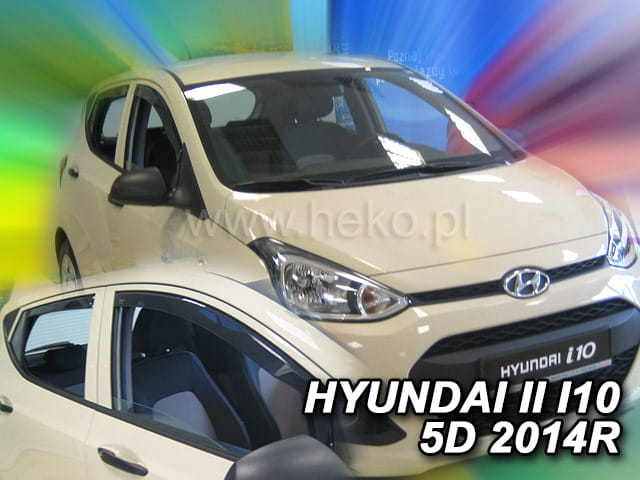 Ανεμοθραύστες Hyundai i10 II 2014-2018 Φιμέ Heko Σετ 4τμχ 17278 1 Ανεμοθραύστες Hyundai i10 II 2014-2018 Φιμέ Heko Σετ 4τμχ 17278