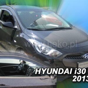 Ανεμοθραύστες Hyundai i30 3D 2012-2017 Φιμέ Heko Σετ 2τμχ 17281