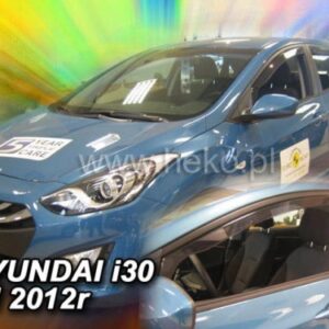 Ανεμοθραύστες Hyundai i30 5D 2012-2017 Φιμέ Heko Σετ 2τμχ 17273