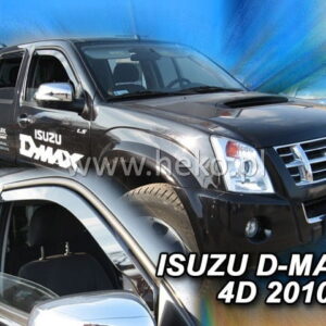 Ανεμοθραύστες Isuzu D-Max 2D/4D 2006-2012 Φιμέ Heko Σετ 2τμχ 34002