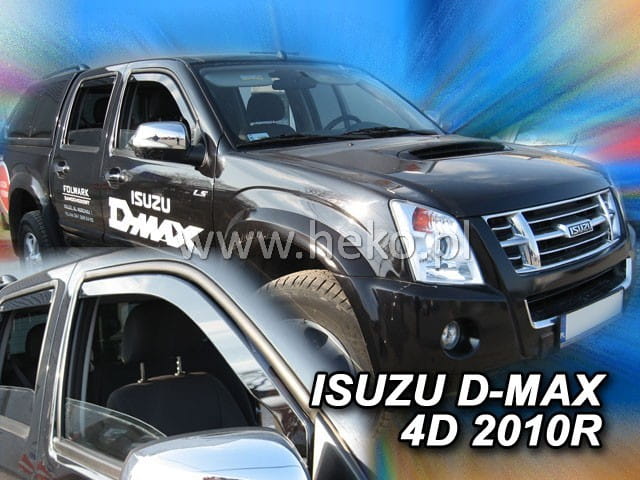 Ανεμοθραύστες Isuzu D-Max 2D/4D 2006-2012 Φιμέ Heko Σετ 2τμχ 34002 1 Ανεμοθραύστες Isuzu D-Max 2D/4D 2006-2012 Φιμέ Heko Σετ 2τμχ 34002