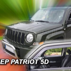 Ανεμοθραύστες Jeep Patriot 5D 2006-2017 Φιμέ Heko Σετ 2τμχ 19128