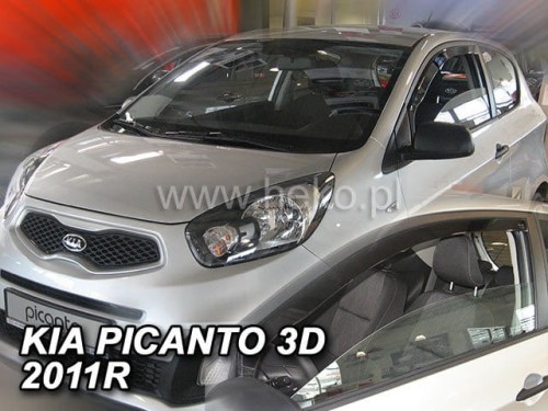 Ανεμοθραύστες KIA Picanto II 3D 2011-2017 Φιμέ Heko Σετ 2τμχ 20154 1 Ανεμοθραύστες KIA Picanto II 3D 2011-2017 Φιμέ Heko Σετ 2τμχ 20154