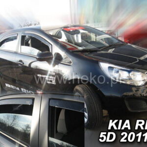 Ανεμοθραύστες KIA Rio III 5D HTB 2011-2017 Φιμέ Heko Σετ 4τμχ 20153