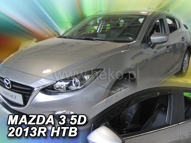 Ανεμοθραύστες Mazda 3 III 4D/5D 2013-2018 Htb Φιμέ Heko Σετ 2τμχ 23163 1 Ανεμοθραύστες Mazda 3 III 4D/5D 2013-2018 Htb Φιμέ Heko Σετ 2τμχ 23163