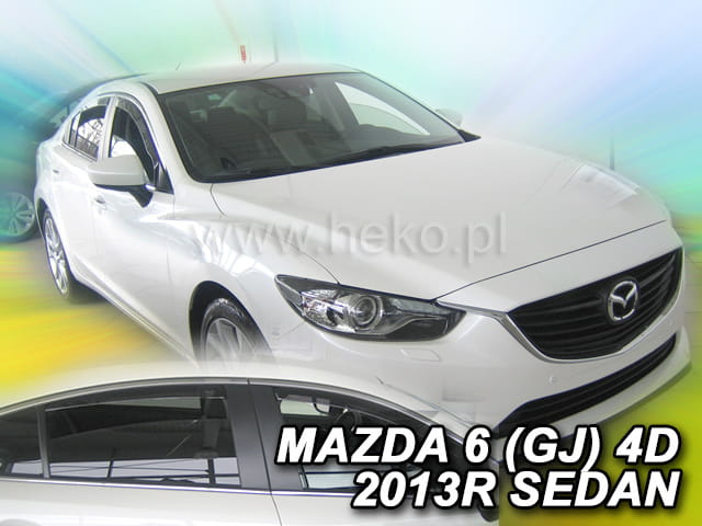Ανεμοθραύστες Mazda 6 III GJ 4D Sedan 08/2013+ Φιμέ Heko Σετ 4τμχ 23160 1 Ανεμοθραύστες Mazda 6 III GJ 4D Sedan 08/2013+ Φιμέ Heko Σετ 4τμχ 23160