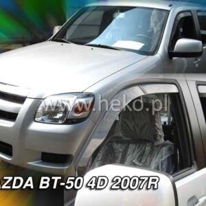 Ανεμοθραύστες Mazda Bt-50 4D 2006-2011 Φιμέ Heko Σετ 4τμχ 23140