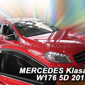 Ανεμοθραύστες Mercedes A-Class W176 5D 2012-2018 Φιμέ Heko Σετ 2τμχ 23281