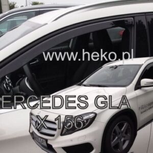 Ανεμοθραύστες Mercedes GLA X156 5D 2013-2019 Φιμέ Heko Σετ 2τμχ 23294