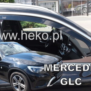 Ανεμοθραύστες Mercedes Glc X253 5D 2016-2022 Φιμέ Heko Σετ 2τμχ 23298