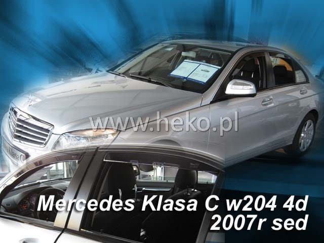 Ανεμοθραύστες Mercedes W204 C Class 4D 2007-2014 Sedan Φιμέ Heko Σετ 4τμχ 23258 1 Ανεμοθραύστες Mercedes W204 C Class 4D 2007-2014 Sedan Φιμέ Heko Σετ 4τμχ 23258