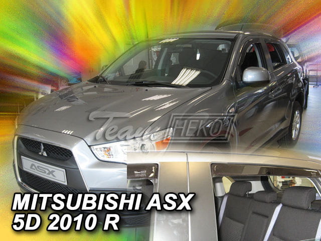 Ανεμοθραύστες Mitsubishi Asx 5D 2010-2022 Φιμέ Heko Σετ 4τμχ 23365 1 Ανεμοθραύστες Mitsubishi Asx 5D 2010-2022 ΦιμέHeko Σετ 4τμχ 23365
