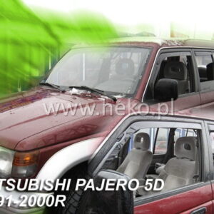 Ανεμοθραύστες Mitsubishi Pajero 2D-5D 1991-1999 Φιμέ Heko Σετ 2τμχ 23309