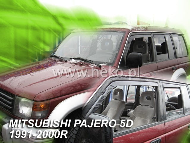 Ανεμοθραύστες Mitsubishi Pajero 2D-5D 1991-1999 Φιμέ Heko Σετ 2τμχ 23309 1 Ανεμοθραύστες Mitsubishi Pajero 2D-5D 1991-1999 Φιμέ Heko Σετ 2τμχ 23309