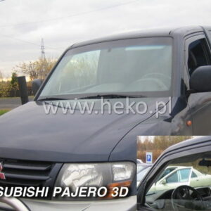 Ανεμοθραύστες Mitsubishi Pajero 3D 2001-2018 Φιμέ Heko Σετ 2τμχ 23350