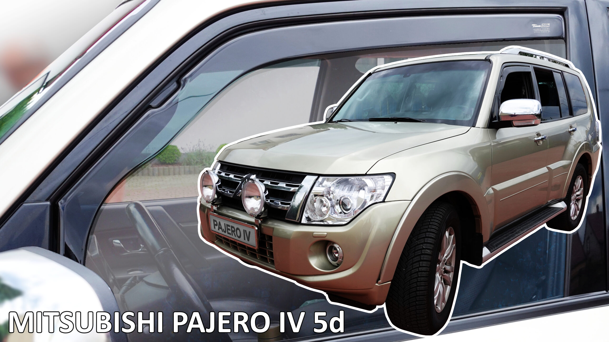 Ανεμοθραύστες Mitsubishi Pajero Wagon III / IV 5D 2000-2018 Φιμέ Heko Σετ 2τμχ 23324 1 Ανεμοθραύστες Mitsubishi Pajero Wagon III / IV 5D 2000-2018 Φιμέ Heko Σετ 2τμχ 23324