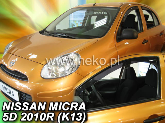 Ανεμοθραύστες Nissan Micra K13 5D 11/2010-2016 Φιμέ Heko Σετ 2τμχ 24278 1 Ανεμοθραύστες Nissan Micra K13 5D 11/2010-2016 Φιμέ Heko Σετ 2τμχ 24278
