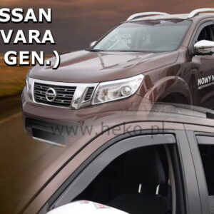 Ανεμοθραύστες Nissan Navara IV D23 4D 2014+ / Np300 2014+ Φιμέ Heko Σετ 4τμχ 24293