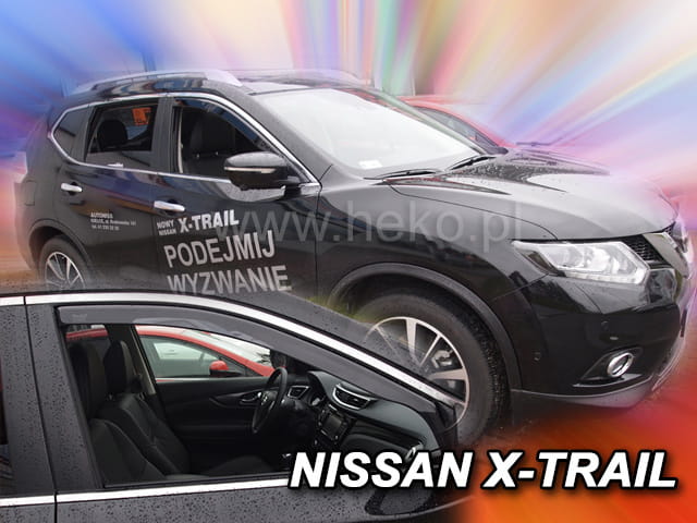 Ανεμοθραύστες Nissan X-Trail 5D T32 2013-2021 Φιμέ Heko Σετ 2τμχ 1 Ανεμοθραύστες Nissan X Trail 5D T32 2013 2021 Φιμέ Heko Σετ 2τμχ