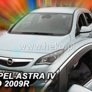 Ανεμοθραύστες Opel Astra J 4D/5D και Sedan 2009-2014 Φιμέ Heko Σετ 2τμχ 25383