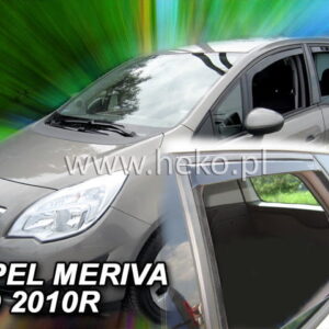 Ανεμοθραύστες Opel Meriva 5D 2010-2017 Φιμέ Heko Σετ 4τμχ 25327