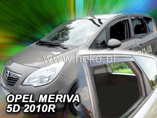 Ανεμοθραύστες Opel Meriva 5D 2010-2017 Φιμέ Heko Σετ 4τμχ 25327 1 Ανεμοθραύστες Opel Meriva 5D 2010-2017 Φιμέ Heko Σετ 4τμχ 25327