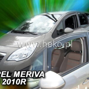Ανεμοθραύστες Opel Meriva B 5D 2010-2017 Φιμέ Heko Σετ 2τμχ 25326