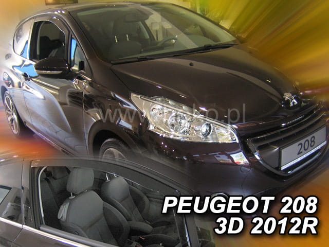 Ανεμοθραύστες Peugeot 208 3D 2012-2019 Φιμέ Heko Σετ 2τμχ 26148 1 Ανεμοθραύστες Peugeot 208 3D 2012-2019 Φιμέ Heko Σετ 2τμχ 26148