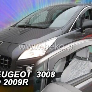 Ανεμοθραύστες Peugeot 3008 / 5008 5D 2009-2017 Φιμέ Heko Σετ 2τμχ 26140