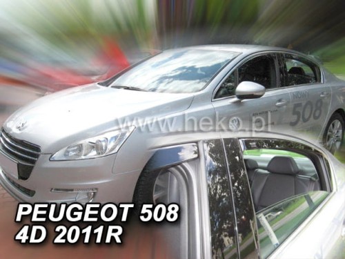 Ανεμοθραύστες Peugeot 508 4D 2011-2018 Φιμέ Heko Σετ 4τμχ 26145 1 Ανεμοθραύστες Peugeot 508 4D 2011-2018 Φιμέ Heko Σετ 4τμχ 26145