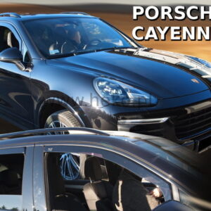 Ανεμοθραύστες Porsche Cayenne II 5D 2010-2017 Φιμέ Heko Σετ 4τμχ 26304