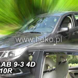 Ανεμοθραύστες Saab 9-3 4D 2002-2012 Φιμέ Heko Σετ 4τμχ 28105