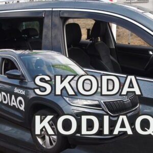 Ανεμοθραύστες Skoda Kodiaq I 5D 2016-2024 Φιμέ Heko Σετ 4τμχ 28349