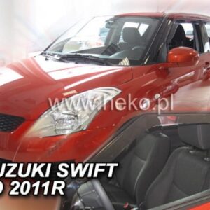 Ανεμοθραύστες Suzuki Swift 5D 2010-2017 Φιμέ Heko Σετ 2τμχ 28639