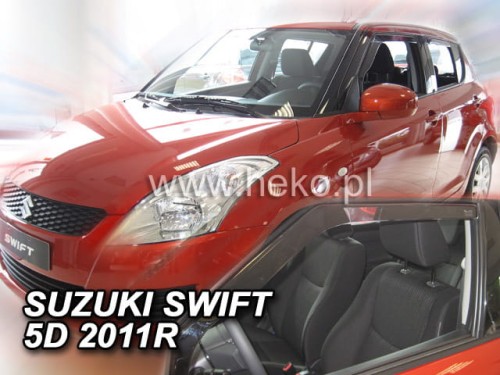 Ανεμοθραύστες Suzuki Swift 5D 2010-2017 Φιμέ Heko Σετ 2τμχ 28639 1 Ανεμοθραύστες Suzuki Swift 5D 2010-2017 Φιμέ Heko Σετ 2τμχ 28639