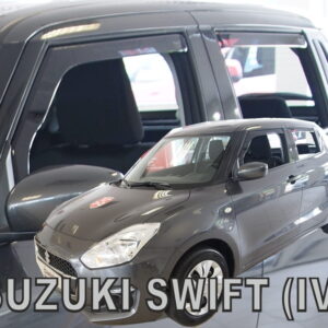 Ανεμοθραύστες Suzuki Swift VI 5D 2017-2024 Φιμέ Heko Σετ 4τμχ 28656