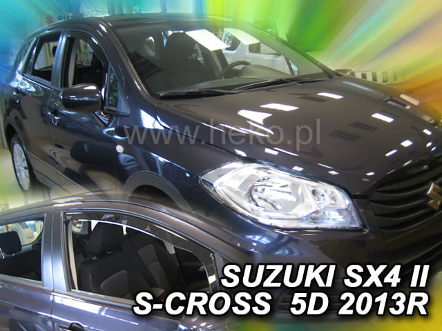 Ανεμοθραύστες Suzuki Sx4 II S-Cross 5D 08/2013-2021 Φιμέ Heko Σετ 2τμχ 1 Ανεμοθραύστες Suzuki Sx4 II S-Cross 5D 08/2013-2021 Φιμέ Heko Σετ 2τμχ