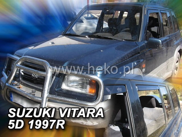 Ανεμοθραύστες Suzuki Vitara I 5D 1991-1998 Φιμέ Heko Σετ 4τμχ 28637 1 Ανεμοθραύστες Suzuki Vitara I 5D 1991-1998 Φιμέ Heko Σετ 4τμχ 28637