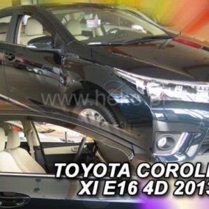 Ανεμοθραύστες Toyota Corolla E16-17 (Xi Gen) 4D 2013-2019 Φιμέ Heko Σετ 2τμχ 29635