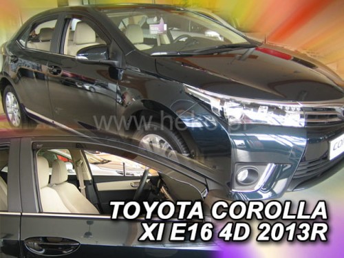 Ανεμοθραύστες Toyota Corolla E16/17 (Xi Gen) 4D 2013-2019 Φιμέ Heko Σετ 2τμχ 29635 1 Ανεμοθραύστες Toyota Corolla E16-17 (Xi Gen) 4D 2013-2019 Φιμέ Heko Σετ 2τμχ 29635