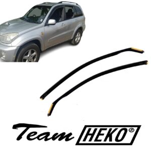 Ανεμοθραύστες Toyota Rav4 5D 08/2000-2005 Φιμέ Heko Σετ 2τμχ 29344