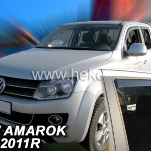 Ανεμοθραύστες VW Amarok 4D 2009+ Φιμέ Heko Σετ 4τμχ 31188